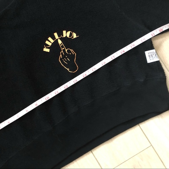 Joyrich 2007 Kill Joy Cropped Crew Neck - Picture 2 of 12